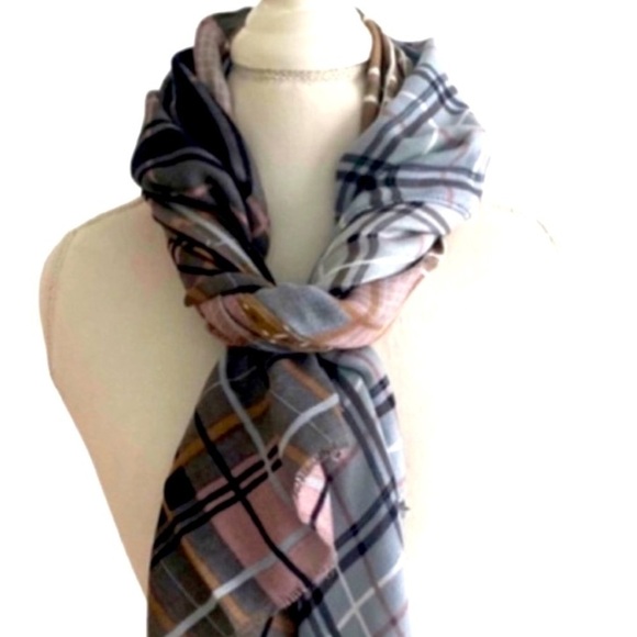 Inc International Concepts beautiful and large multi colored scarf. NWT - Picture 2 of 8